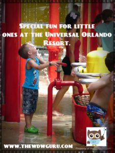 Fun for small children at Universal Orlando 