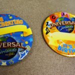universal orlando birthday buttons