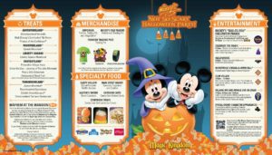 Mickey's Not So Scary Halloween Party Map