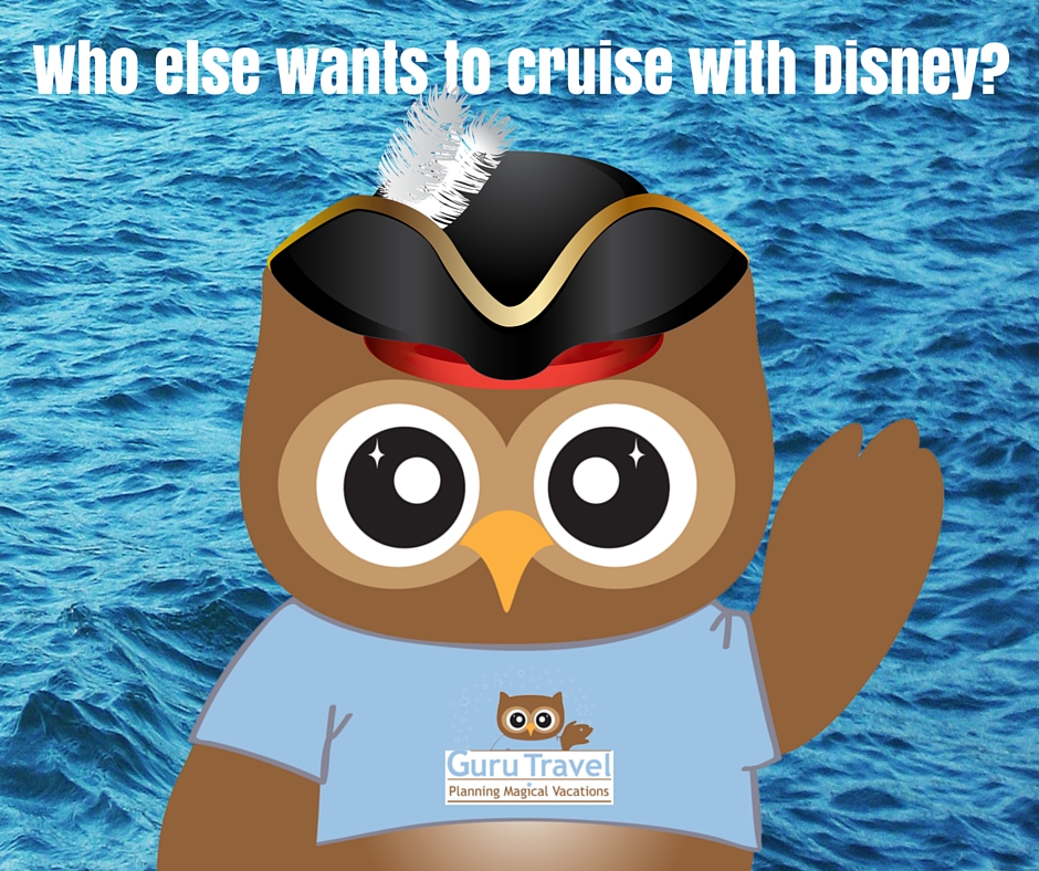 Who else wants to cruise with Disney?