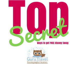 Top Secret Ways to Get FREE Disney Swag