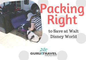 Packing for Disney World 