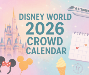 2026 Disney World Crowd Calendar
