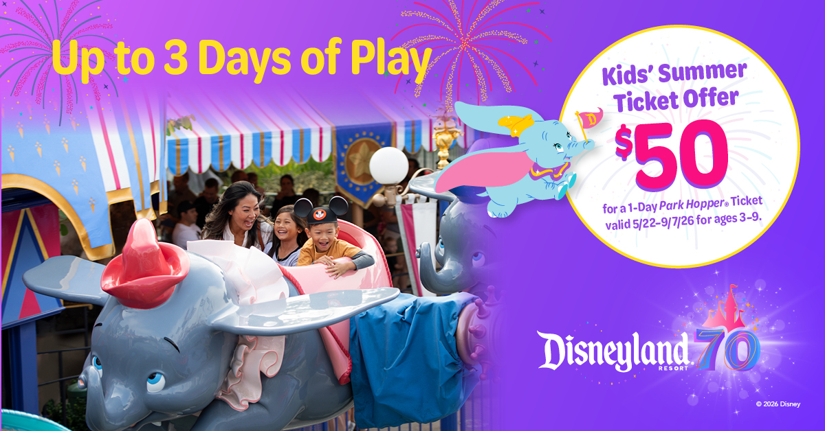 DLR_Kids Summer Ticket_2026_Social_Facebook_1200x628_5551203