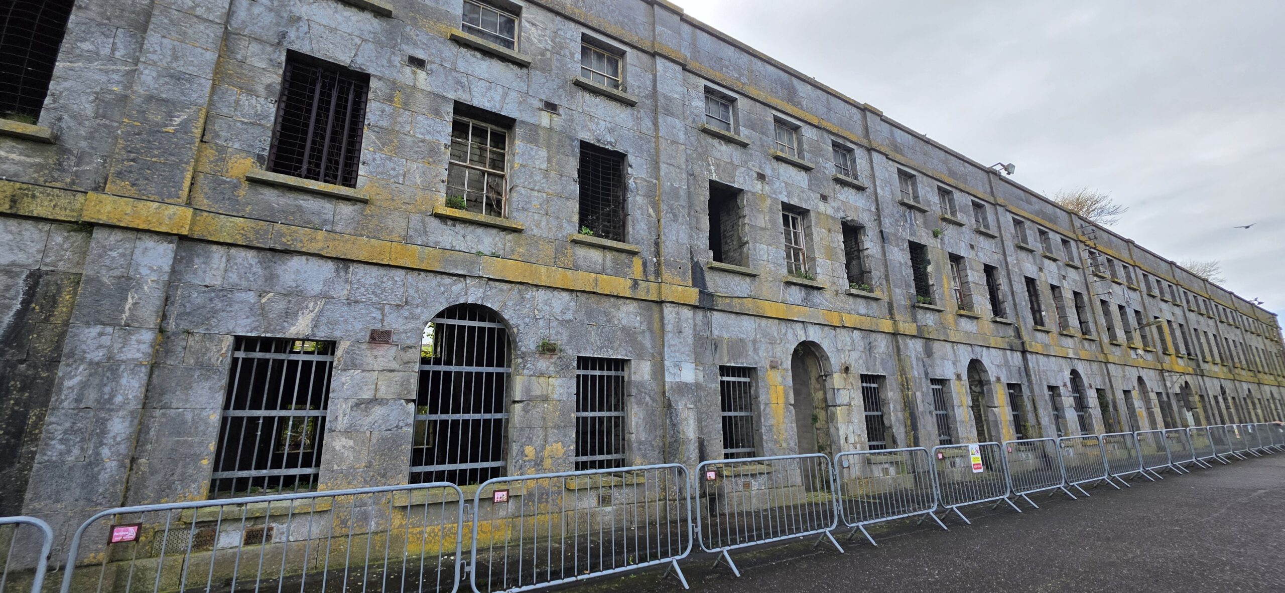 Victorian prison cells and the star-shaped fortress at Spike Island, known as Ireland's Alcatraz.